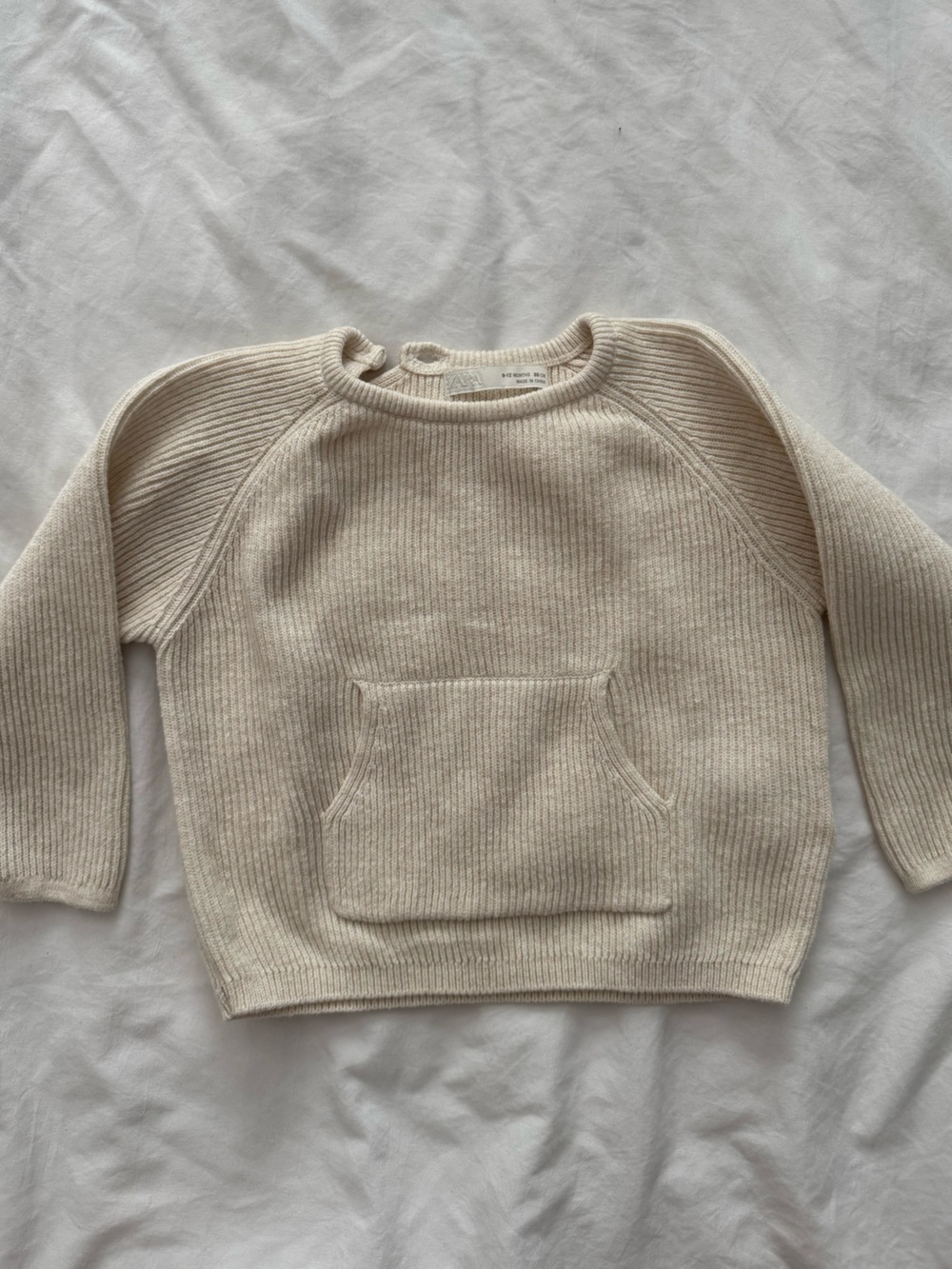 Zara baby girl knit sweater 9-12months like new